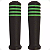 PUNHO MANOPLA ARCO IRIS 120MM PRETO/VERDE - Imagem 2