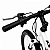 PAR DE MANOPLA PUNHO BIKE MTB NEOPAK PRETO/PRETO BORRACHA - Imagem 2