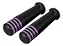 PAR DE MANOPLA PUNHO BIKE MTB NEOPAK PRETO/LILAS BORRACHA - Imagem 3