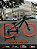BICICLETA MTB FREERIDE ARO (26) VIKINGX TUFF-25 KIT 7 VELOCIDADES FREIO A DISCO MECÂNICO COR GRAFITE/LARANJA - Imagem 1