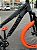BICICLETA MTB FREERIDE ARO (26) VIKINGX TUFF-25 KIT 7 VELOCIDADES FREIO A DISCO MECÂNICO COR GRAFITE/LARANJA - Imagem 3