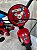 BICICLETA ARO (12) MASCULINA COR PRETO/VERMELHO/AZUL S/MARCHA MARCA NATHOR MECHANIC - Imagem 5