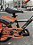BICICLETA ARO (14) MASCULINA COR PREO/LARANJA S/MARCHA MARCA NATHOR FIRST PRO - Imagem 3