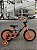 BICICLETA ARO (14) MASCULINA COR PREO/LARANJA S/MARCHA MARCA NATHOR FIRST PRO - Imagem 2
