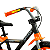 BICICLETA ARO (14) MASCULINA COR PREO/LARANJA S/MARCHA MARCA NATHOR FIRST PRO - Imagem 2