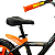 BICICLETA ARO (14) MASCULINA COR PREO/LARANJA S/MARCHA MARCA NATHOR FIRST PRO - Imagem 3