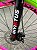 BICICLETA MTB FREERIDE ARO (26) VIKINGX TUFF-25 KIT 7 VELOCIDADES FREIO A DISCO MECÂNICO COR ROSA/VERDE - Imagem 11