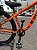 BICICLETA MTB FREERIDE ARO (29) HUPI NAJA KIT SINGLE S/MARCHA FREIO DISC HIDRÁULICO TRASEIRO SHIMANO COR LARANJA/PRETO - Imagem 4