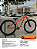 BICICLETA MTB FREERIDE ARO (29) HUPI NAJA KIT SINGLE S/MARCHA FREIO DISC HIDRÁULICO TRASEIRO SHIMANO COR LARANJA/PRETO - Imagem 1