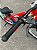 BICICLETA MTB FREERIDE ARO (26) VIKINGX TUFF-25 KIT 7 VELOCIDADES FREIO A DISCO MECÂNICO COR VERMELHO/AZUL/BRANCO - Imagem 8
