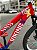 BICICLETA MTB FREERIDE ARO (26) VIKINGX TUFF-25 KIT 7 VELOCIDADES FREIO A DISCO MECÂNICO COR VERMELHO/AZUL/BRANCO - Imagem 5