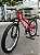 BICICLETA MTB FREERIDE ARO (26) VIKINGX TUFF-25 KIT 7 VELOCIDADES FREIO A DISCO MECÂNICO COR VERMELHO/AZUL/BRANCO - Imagem 13