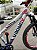BICICLETA MTB FREERIDE ARO (26) VIKINGX TUFF-25 KIT 7 VELOCIDADES FREIO A DISCO MECÂNICO COR PRATA/AZUL/VERMELHO - Imagem 5