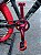 BICICLETA MTB FREERIDE ARO (26) VIKINGX TUFF-25 KIT 8 VELOCIDADES (1X8) FREIO A DISCO HIDRÁULICO COR GRAFITE/VERMELHO - Imagem 4