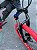 BICICLETA MTB FREERIDE ARO (26) VIKINGX TUFF-25 KIT 8 VELOCIDADES (1X8) FREIO A DISCO HIDRÁULICO COR GRAFITE/VERMELHO - Imagem 8