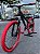 BICICLETA MTB FREERIDE ARO (26) VIKINGX TUFF-25 KIT 8 VELOCIDADES (1X8) FREIO A DISCO HIDRÁULICO COR GRAFITE/VERMELHO - Imagem 14