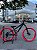 BICICLETA MTB FREERIDE ARO (26) VIKINGX TUFF-25 KIT 8 VELOCIDADES (1X8) FREIO A DISCO HIDRÁULICO COR GRAFITE/VERMELHO - Imagem 15