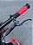 BICICLETA MTB FREERIDE ARO (26) VIKINGX TUFF-25 KIT 8 VELOCIDADES (1X8) FREIO A DISCO HIDRÁULICO COR GRAFITE/VERMELHO - Imagem 10