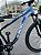 BICICLETA MTB FREERIDE ARO (29) HUPI NAJA KIT SINGLE S/MARCHA FREIO DISC HIDRÁULICO TRASEIRO SHIMANO COR AZUL/PRETO - Imagem 5