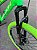 BICICLETA MTB FREERIDE ARO (26) VELOOH ATTACK 7 VELOCIDADES (1X7) FREIO A DISCO MECÂNICO COR VERDE - Imagem 7