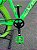 BICICLETA MTB FREERIDE ARO (26) VELOOH ATTACK 7 VELOCIDADES (1X7) FREIO A DISCO MECÂNICO COR VERDE - Imagem 3