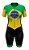 MACAQUINHO CICLISMO FEMININO MARCIO MAY SPORT BANDEIRA BRASIL TAMANHO P - Imagem 1
