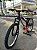BICICLETA MTB FREERIDE ARO (26) VIKINGX TUFF-25 KIT 7 VELOCIDADES (1X7) FREIO A DISCO MECÂNICO COR ROXO/LARANJA - Imagem 11