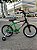 BICICLETA ARO (16) MASCULINA MILANO ZUMMI FREIOS V-BRAKE COR VERDE/PRETO (USADA) - Imagem 1