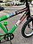BICICLETA ARO (16) MASCULINA MILANO ZUMMI FREIOS V-BRAKE COR VERDE/PRETO (USADA) - Imagem 5