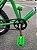 BICICLETA ARO (16) MASCULINA MILANO ZUMMI FREIOS V-BRAKE COR VERDE/PRETO (USADA) - Imagem 2