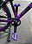 BICICLETA MTB FREERIDE ARO (26) HUPI STRIP KIT SINGLE (SEM MARCHA) FREIO DISC TRASEIRO SHIMANO MT200 COR PRETO/ROXO - Imagem 3