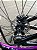 BICICLETA MTB FREERIDE ARO (26) HUPI STRIP KIT SINGLE (SEM MARCHA) FREIO DISC TRASEIRO SHIMANO MT200 COR PRETO/ROXO - Imagem 2