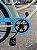 BICICLETA ARO (26) FEMININA COR BEGE/AZUL S/MARCHA FREIO V/BRAKE (A MÃO) E FREIO CONTRAPEDAL MARCA ATTACK TROPYMAX - Imagem 3