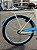 BICICLETA ARO (26) FEMININA COR BEGE/AZUL S/MARCHA FREIO V/BRAKE (A MÃO) E FREIO CONTRAPEDAL MARCA ATTACK TROPYMAX - Imagem 2