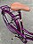 BICICLETA ARO (26) FEMININA COR VIOLETA S/MARCHA FREIO V/BRAKE (A MÃO) E FREIO CONTRA PEDAL MARCA ATTACK TROPYMAX - Imagem 5