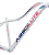 QUADRO ARO (29) MTB ABSLUTE HERA BRANCO TAMANHO 15 (P) - Imagem 4