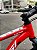 BICICLETA MTB ARO (29) OGGI HACKER HDS SHIMANO ESSA 8V FREIO DISC HIDRÁULICO TAMANHO 19 (G) COR VERMELHO/BRANCO/AZUL - Imagem 8