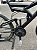BICICLETA ARO (26) MASCULINA FULL SUSPENSION 21 VELOCIDADES FREIOS V-BRAKE COR PRETO/PRATA (USADA) - Imagem 4