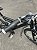 BICICLETA ARO (26) MASCULINA FULL SUSPENSION 21 VELOCIDADES FREIOS V-BRAKE COR PRETO/PRATA (USADA) - Imagem 7