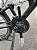BICICLETA ARO (26) MASCULINA FULL SUSPENSION 21 VELOCIDADES FREIOS V-BRAKE COR PRETO/PRATA (USADA) - Imagem 3