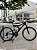BICICLETA ARO (26) MASCULINA FULL SUSPENSION 21 VELOCIDADES FREIOS V-BRAKE COR PRETO/PRATA (USADA) - Imagem 1