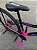 BICICLETA MTB ARO (29) ABSOLUTE HERA 21 VELOCIDADES FREIO A DISCO MECÂNICO TAMANHO 15 (P) COR PRETO/ROSA - Imagem 5