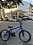 BICICLETA ARO (20) MASCULINA COR CROMOCOLOR AZUL S/MARCHA FREIO V-BRAKE MARCA MILANO FREESTYLE - Imagem 1
