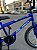 BICICLETA ARO (20) MASCULINA COR CROMOCOLOR AZUL S/MARCHA FREIO V-BRAKE MARCA MILANO FREESTYLE - Imagem 6