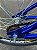 BICICLETA ARO (20) MASCULINA COR CROMOCOLOR AZUL S/MARCHA FREIO V-BRAKE MARCA MILANO FREESTYLE - Imagem 3