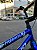 BICICLETA ARO (20) MASCULINA COR CROMOCOLOR AZUL S/MARCHA FREIO V-BRAKE MARCA MILANO FREESTYLE - Imagem 7