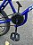 BICICLETA ARO (20) MASCULINA COR CROMOCOLOR AZUL S/MARCHA FREIO V-BRAKE MARCA MILANO FREESTYLE - Imagem 4