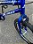 BICICLETA ARO (20) MASCULINA COR CROMOCOLOR AZUL S/MARCHA FREIO V-BRAKE MARCA MILANO FREESTYLE - Imagem 8