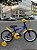 BICICLETA ARO (16) MASCULINA COR AZUL/AMARELO S/MARCHA MARCA MILANO GROW UP - Imagem 1