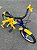 BICICLETA ARO (16) MASCULINA COR AZUL/AMARELO S/MARCHA MARCA MILANO GROW UP - Imagem 6